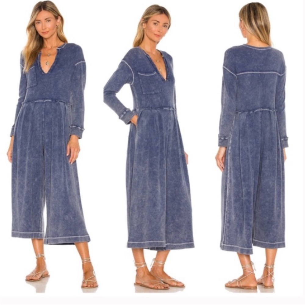 Free People Intimately Do Not Disturb Jumpsuit Sz S - Picture 3 of 9